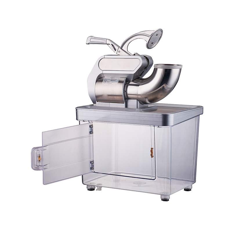 BY-350XTD食品级304不锈钢料斗防滑冰破碎机